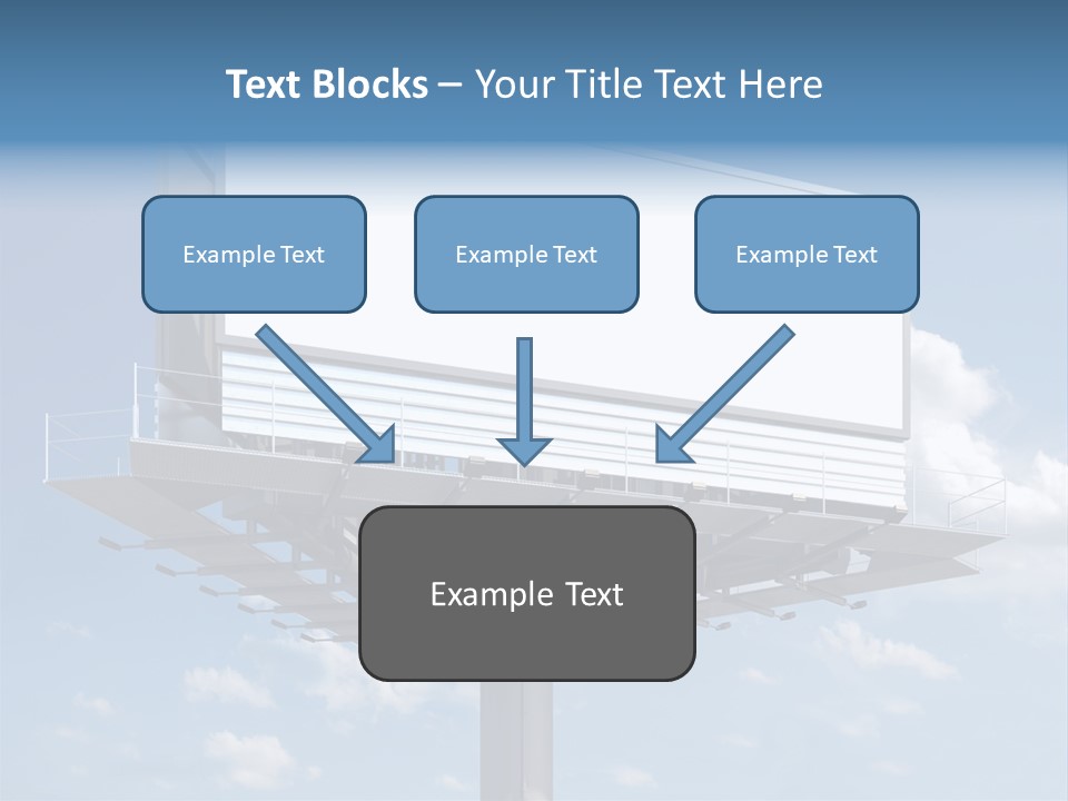 Market Sky Billboard PowerPoint Template