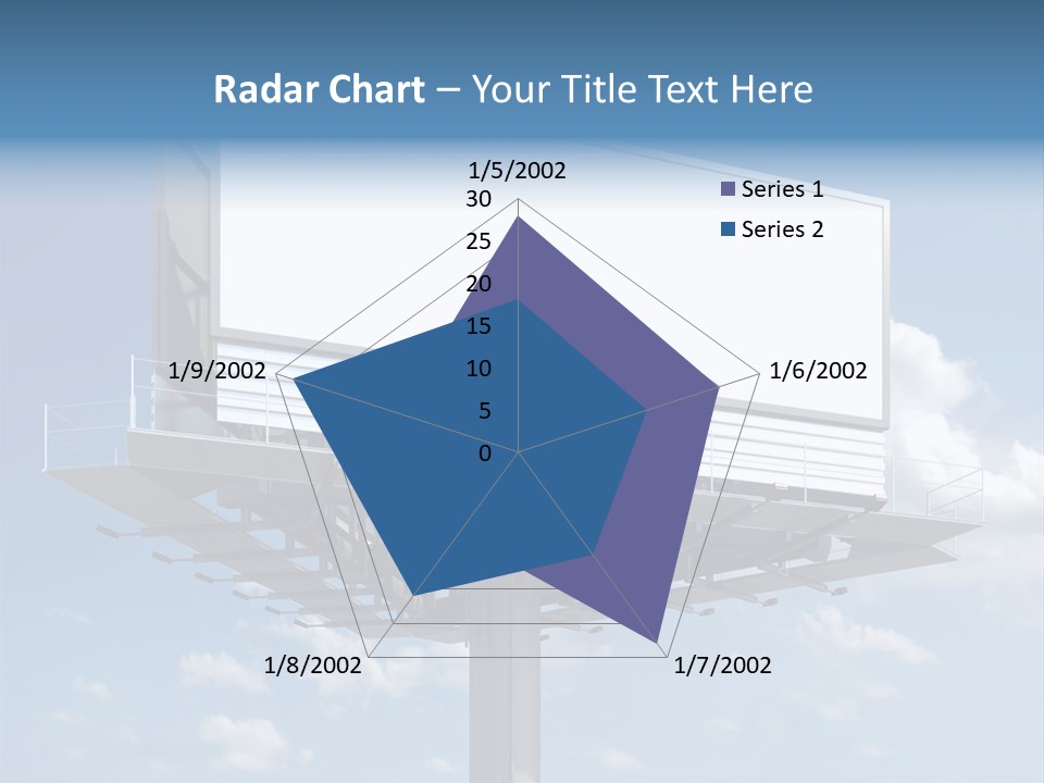 Market Sky Billboard PowerPoint Template