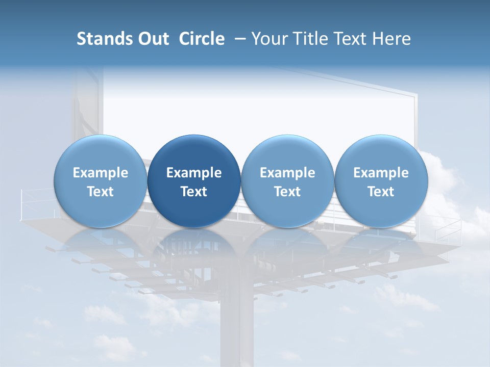 Market Sky Billboard PowerPoint Template