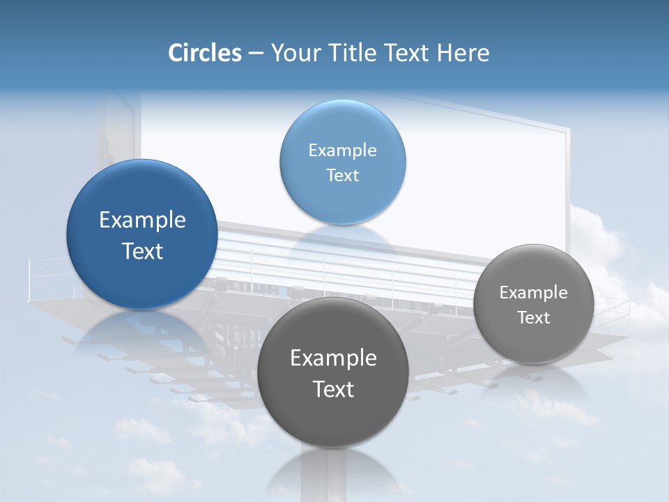 Market Sky Billboard PowerPoint Template