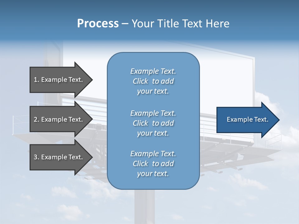Market Sky Billboard PowerPoint Template