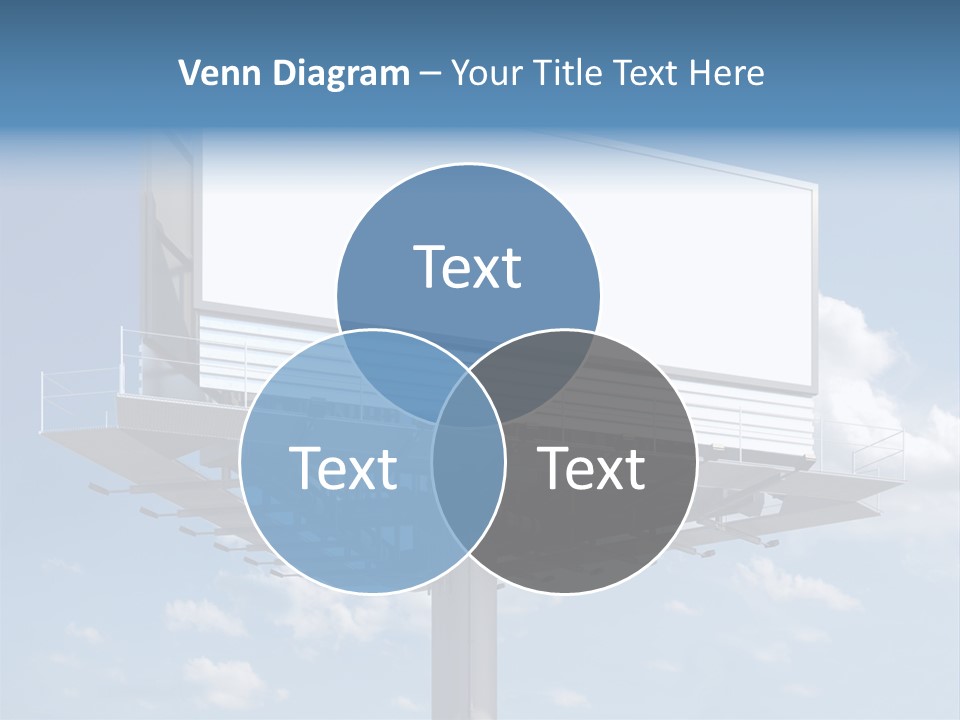 Market Sky Billboard PowerPoint Template