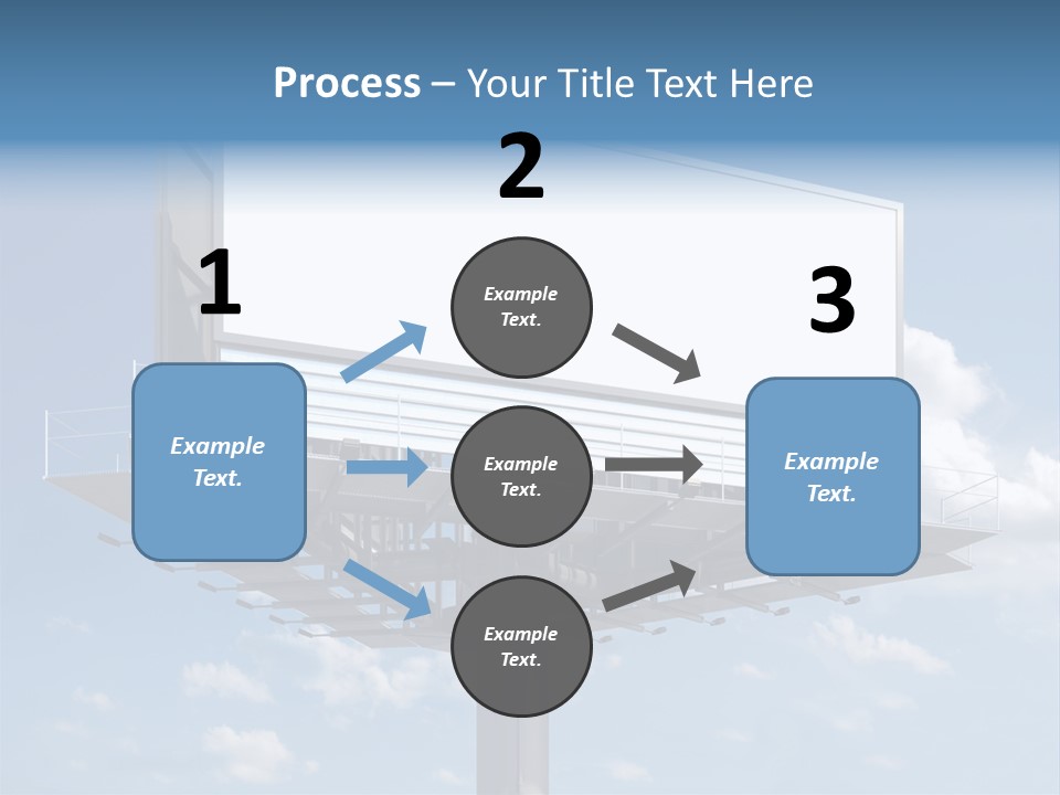 Market Sky Billboard PowerPoint Template