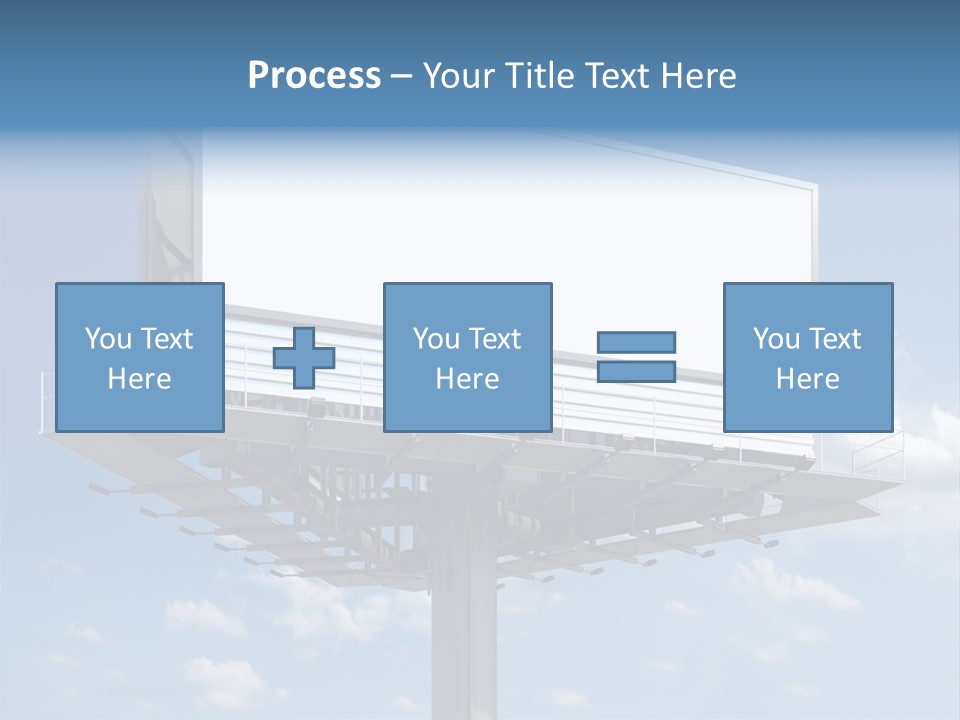 Market Sky Billboard PowerPoint Template