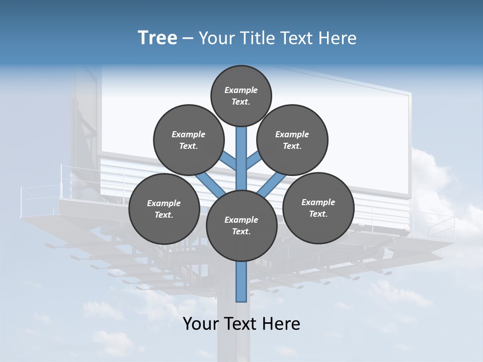 Market Sky Billboard PowerPoint Template