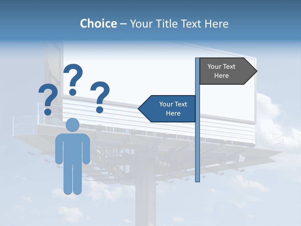 Market Sky Billboard PowerPoint Template