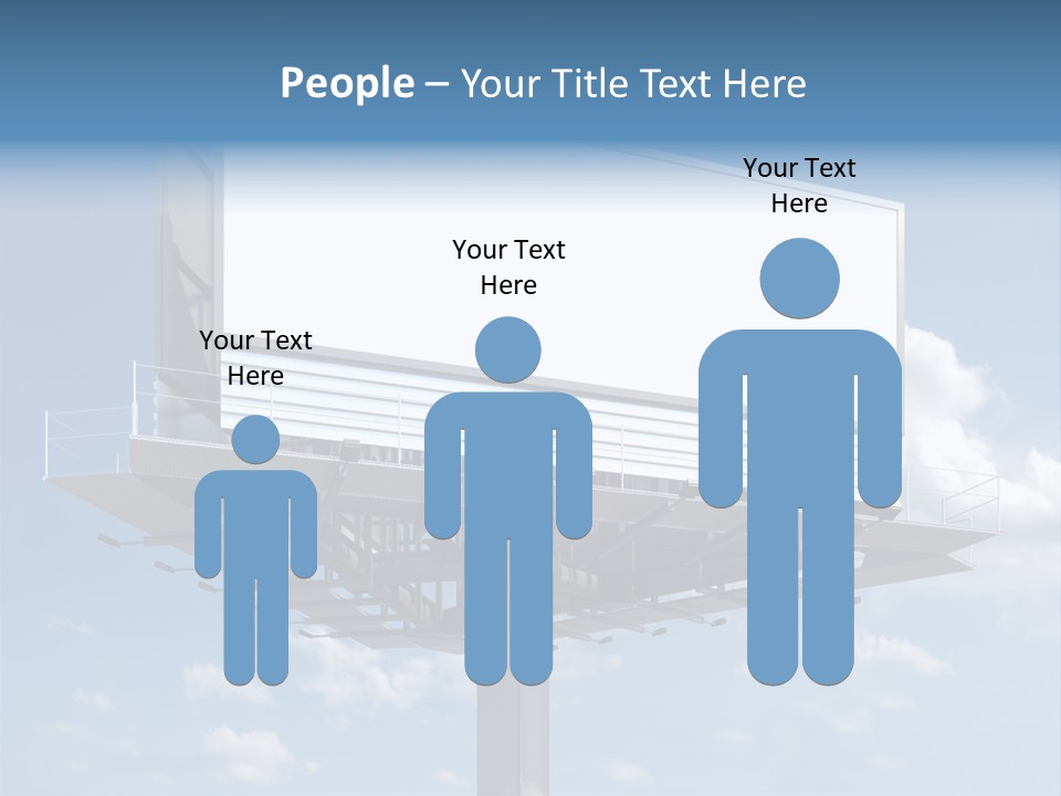 Market Sky Billboard PowerPoint Template