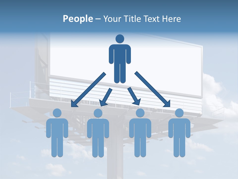 Market Sky Billboard PowerPoint Template