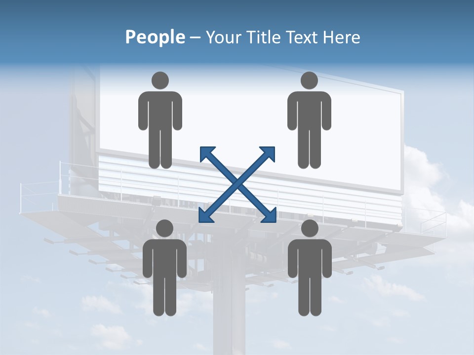 Market Sky Billboard PowerPoint Template