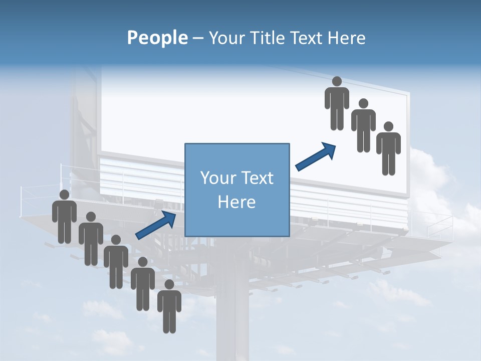 Market Sky Billboard PowerPoint Template