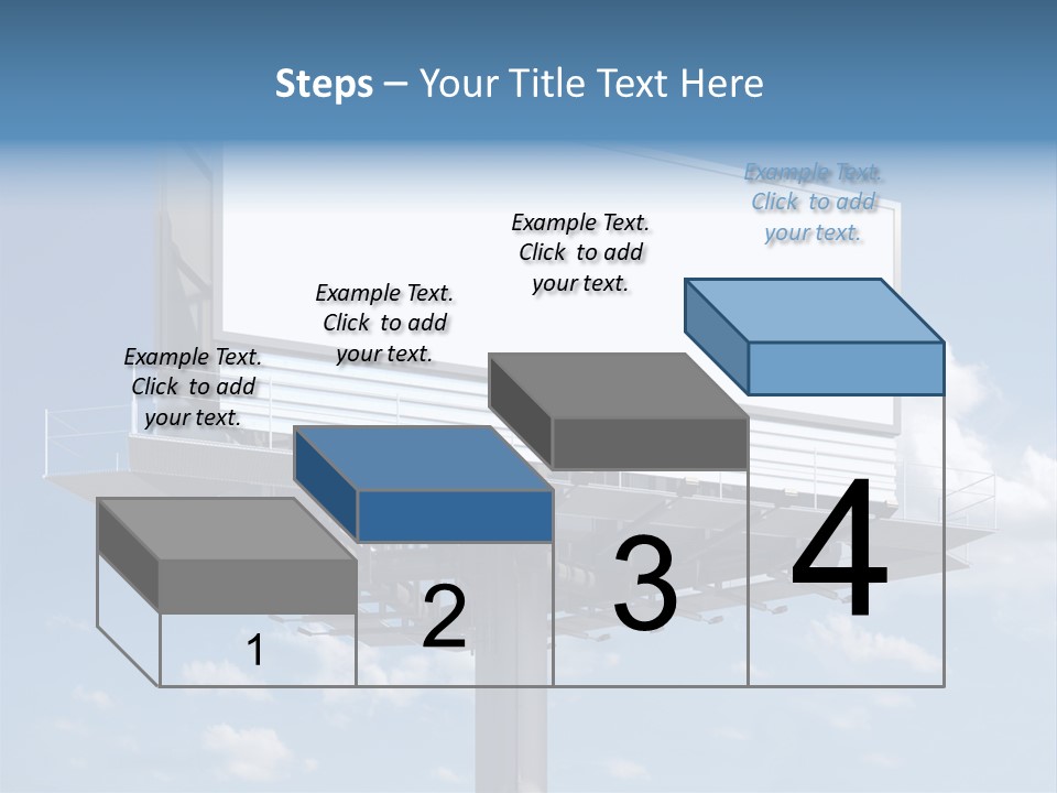 Market Sky Billboard PowerPoint Template