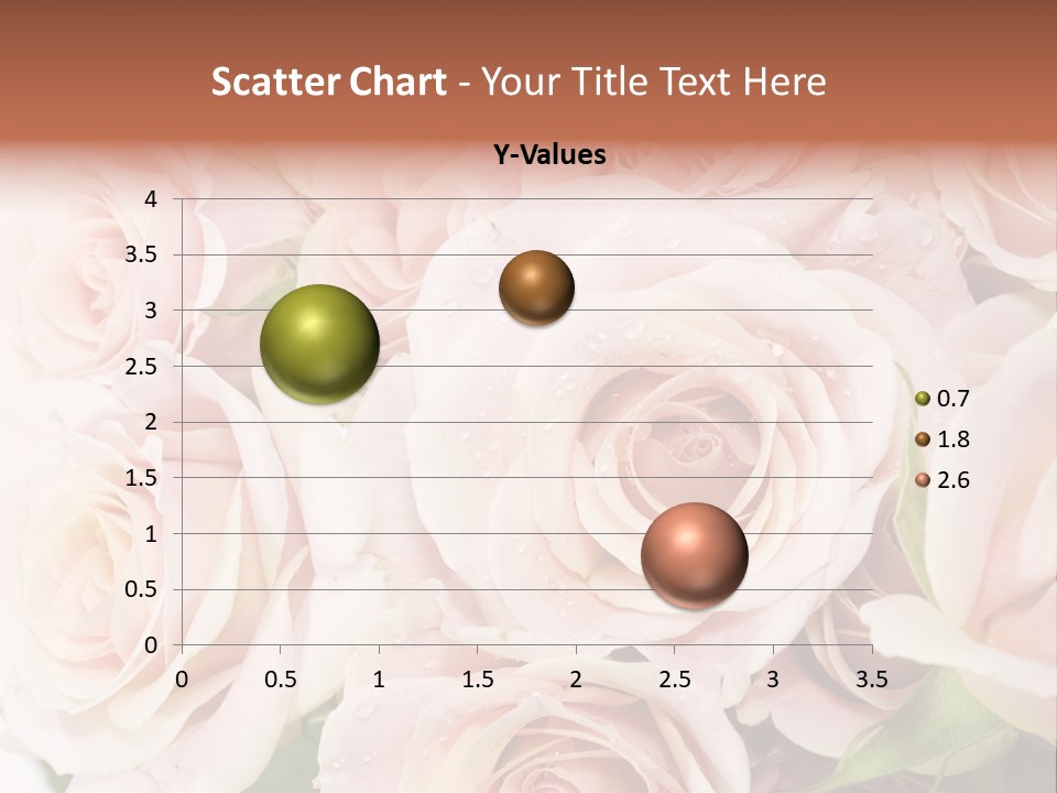 Corner Rosa Buds PowerPoint Template