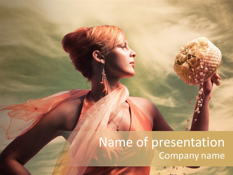 Romantic Look Wellness PowerPoint Template