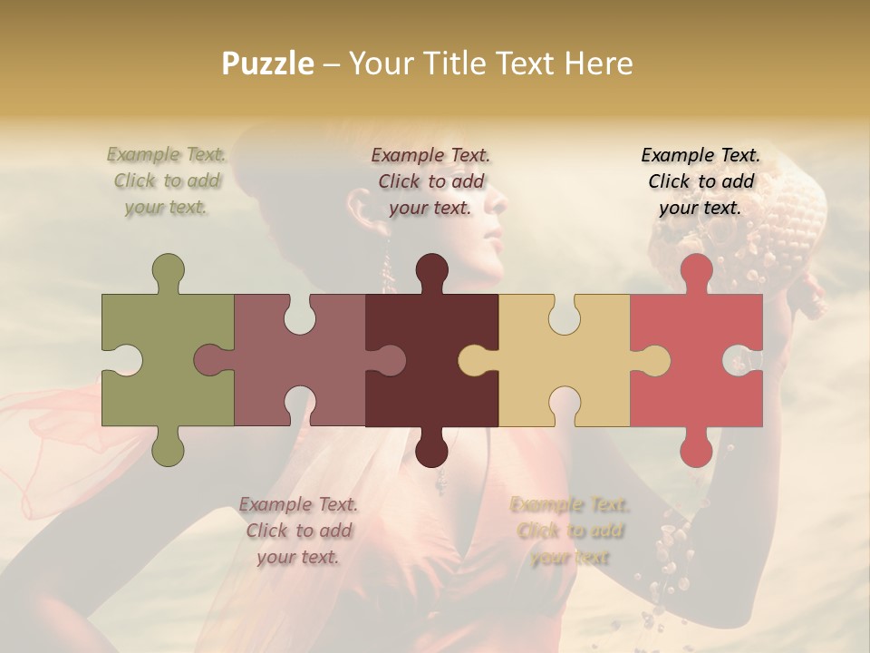 Romantic Look Wellness PowerPoint Template