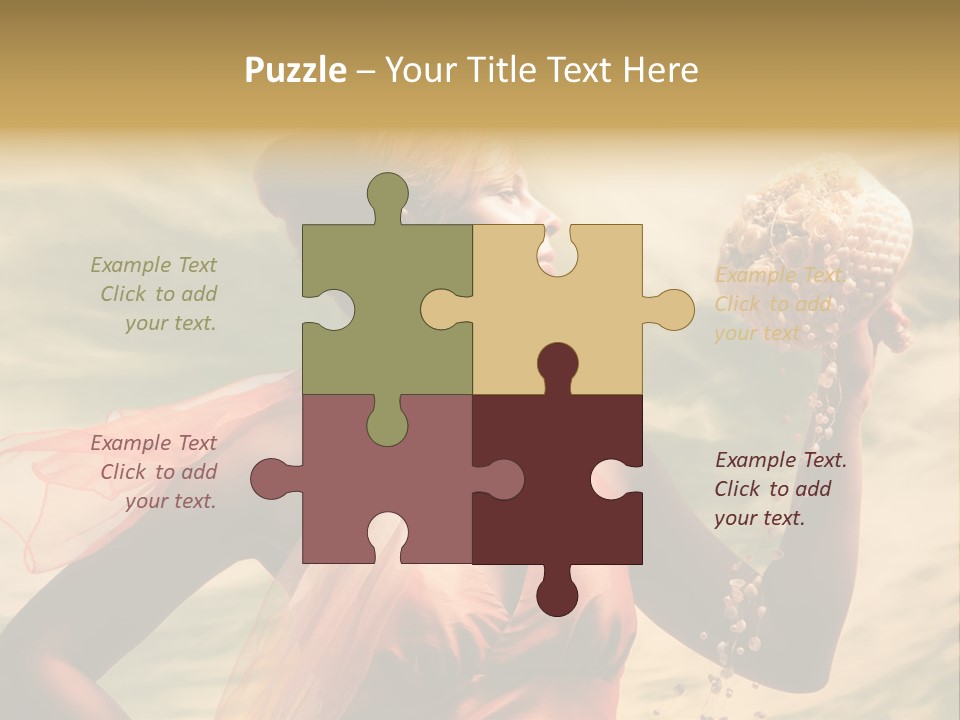 Romantic Look Wellness PowerPoint Template