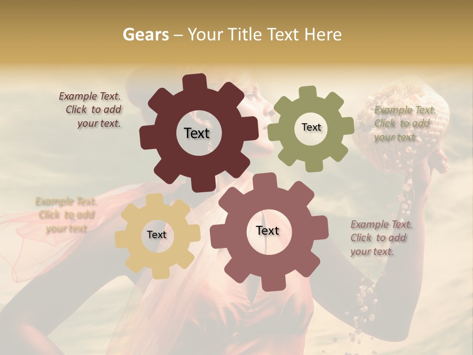 Romantic Look Wellness PowerPoint Template