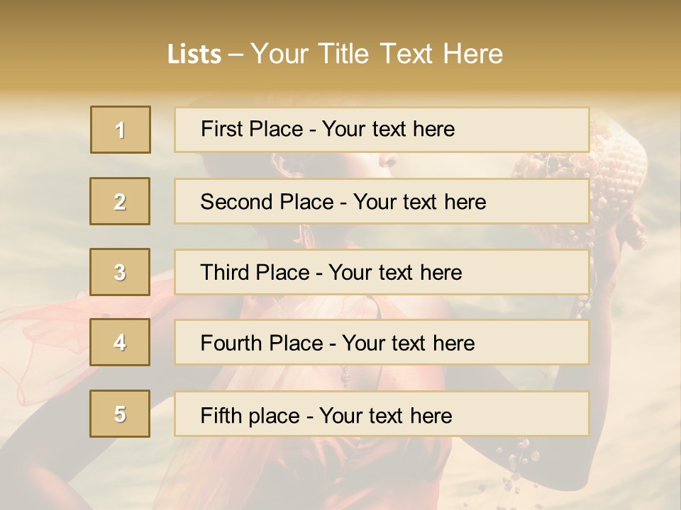 Romantic Look Wellness PowerPoint Template