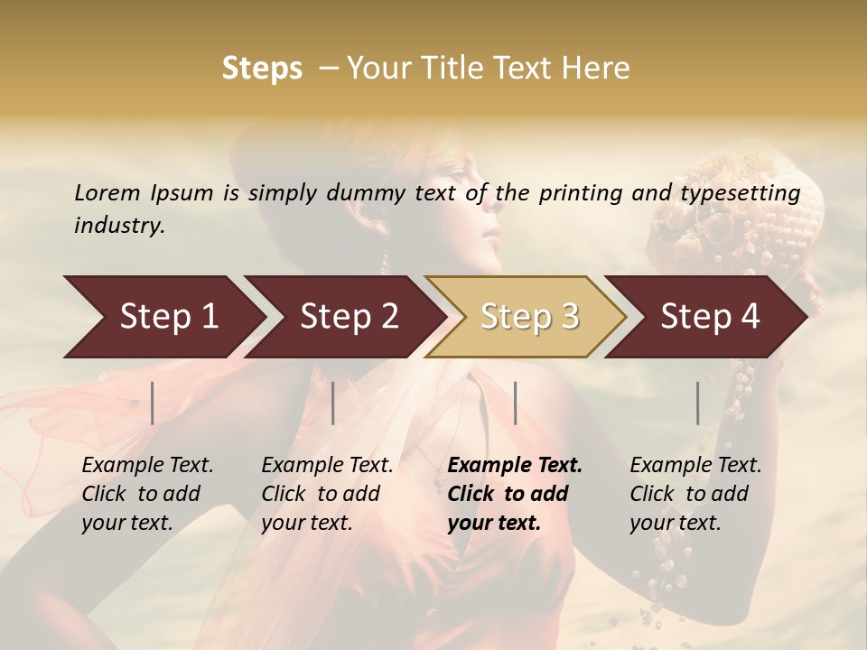 Romantic Look Wellness PowerPoint Template