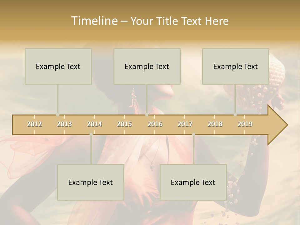 Romantic Look Wellness PowerPoint Template