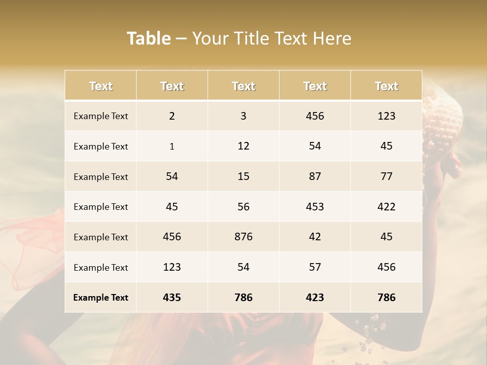 Romantic Look Wellness PowerPoint Template