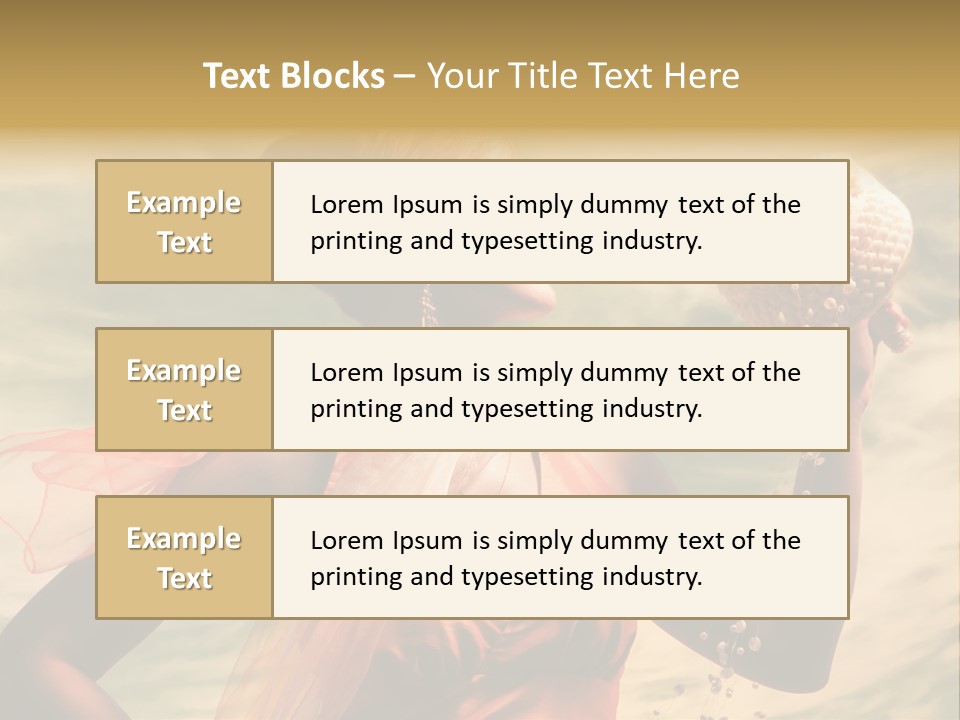 Romantic Look Wellness PowerPoint Template