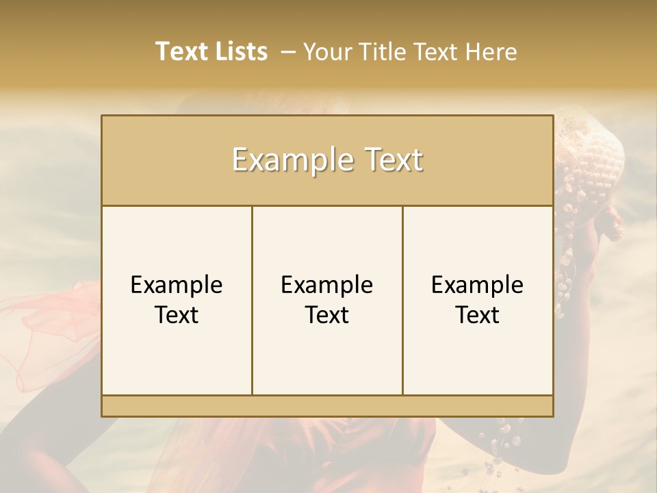 Romantic Look Wellness PowerPoint Template