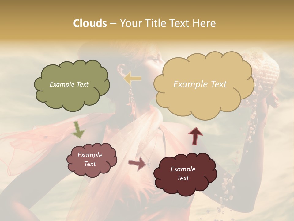 Romantic Look Wellness PowerPoint Template