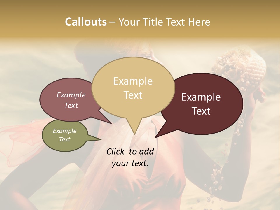 Romantic Look Wellness PowerPoint Template