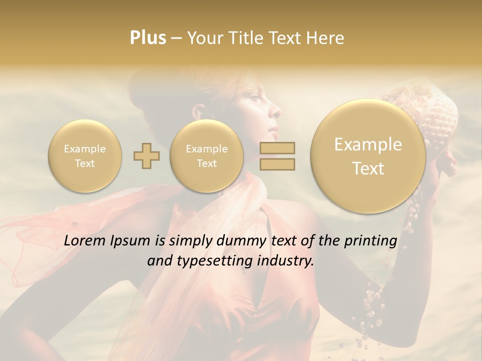 Romantic Look Wellness PowerPoint Template