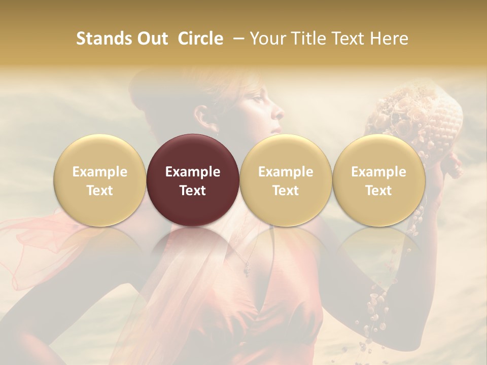 Romantic Look Wellness PowerPoint Template