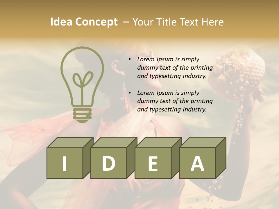 Romantic Look Wellness PowerPoint Template