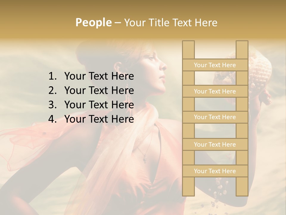 Romantic Look Wellness PowerPoint Template