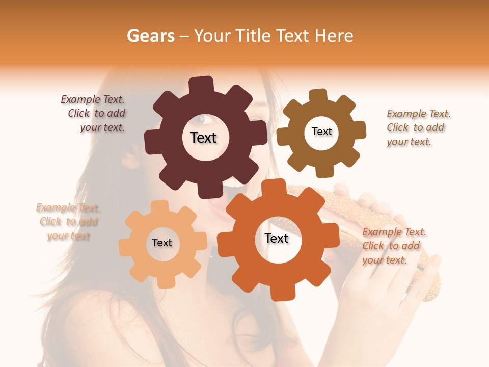 Mouth Unhealthy Diet PowerPoint Template