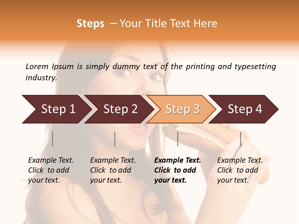 Mouth Unhealthy Diet PowerPoint Template