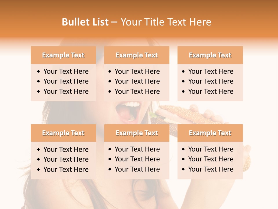 Mouth Unhealthy Diet PowerPoint Template