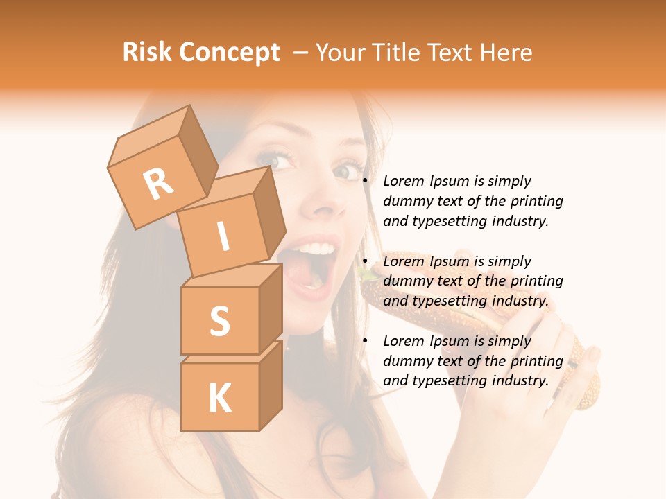 Mouth Unhealthy Diet PowerPoint Template