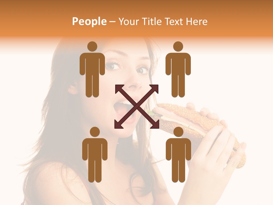 Mouth Unhealthy Diet PowerPoint Template