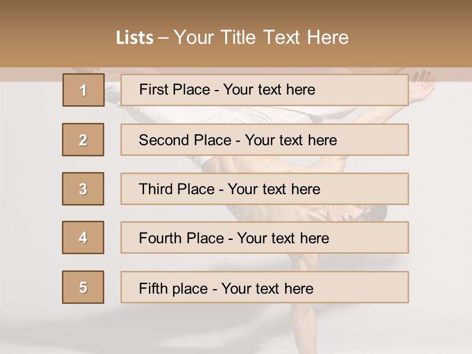 Sport Performance Performer PowerPoint Template