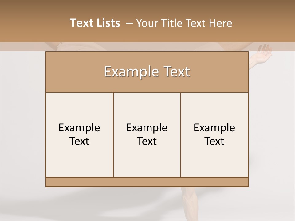 Sport Performance Performer PowerPoint Template