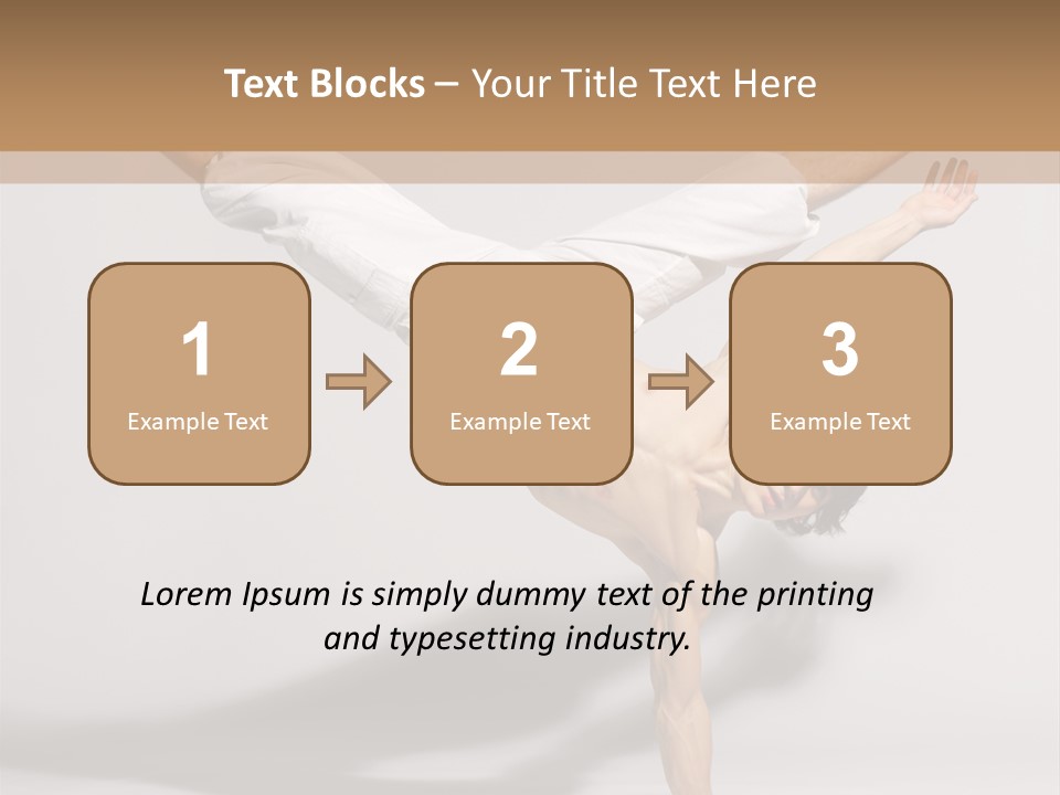 Sport Performance Performer PowerPoint Template