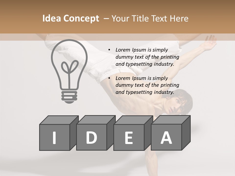 Sport Performance Performer PowerPoint Template