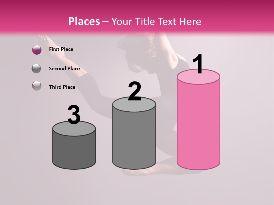 Gymnastic Performance Dancer PowerPoint Template