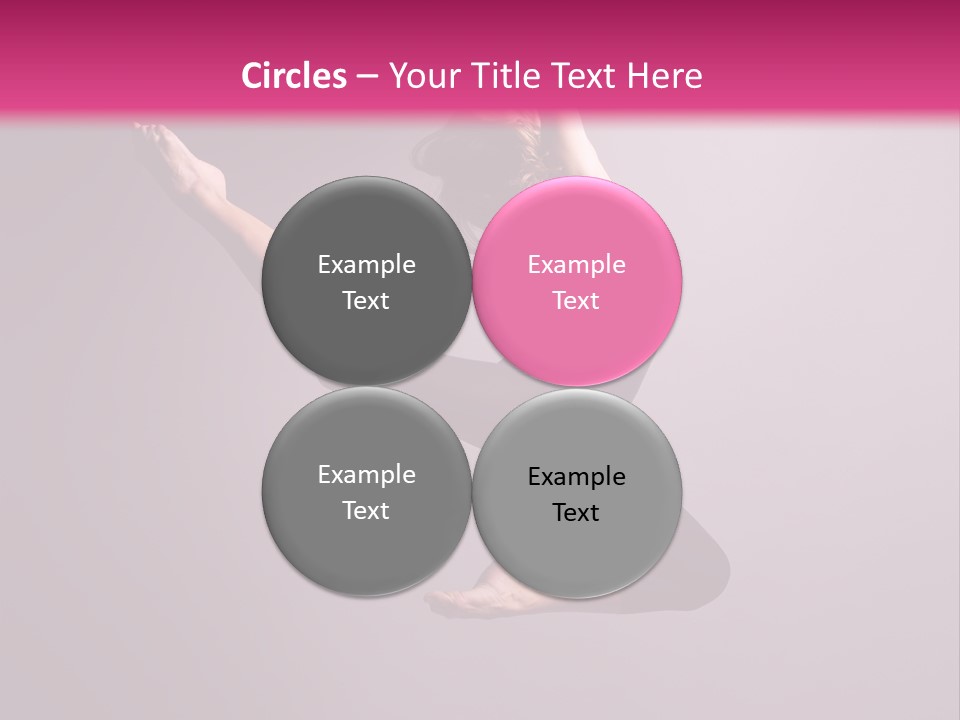Gymnastic Performance Dancer PowerPoint Template