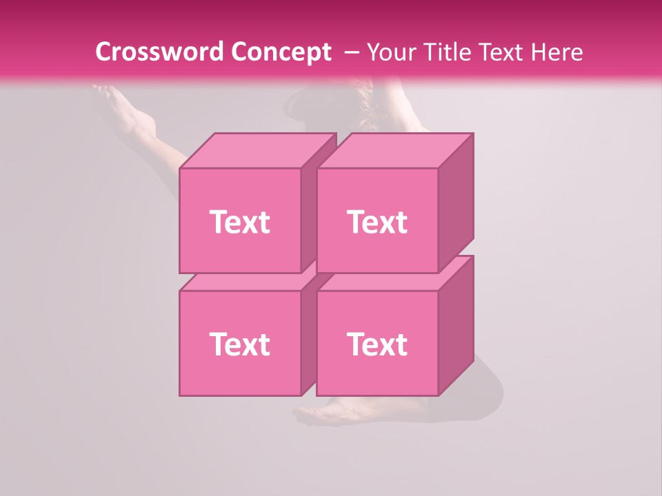 Gymnastic Performance Dancer PowerPoint Template
