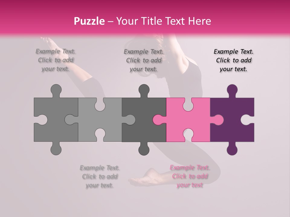 Gymnastic Performance Dancer PowerPoint Template