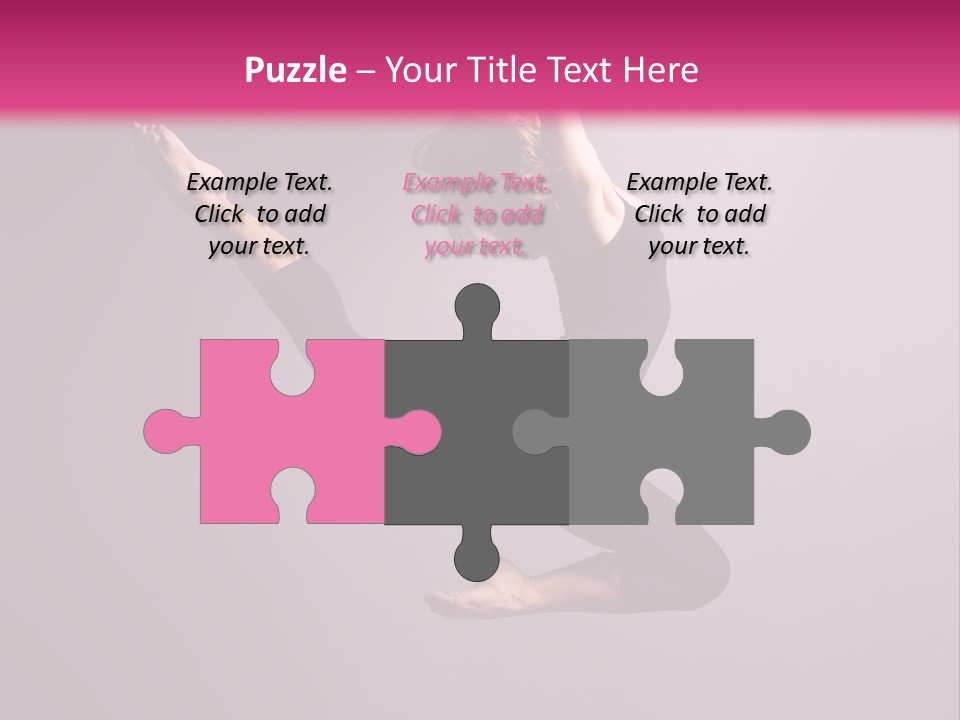 Gymnastic Performance Dancer PowerPoint Template