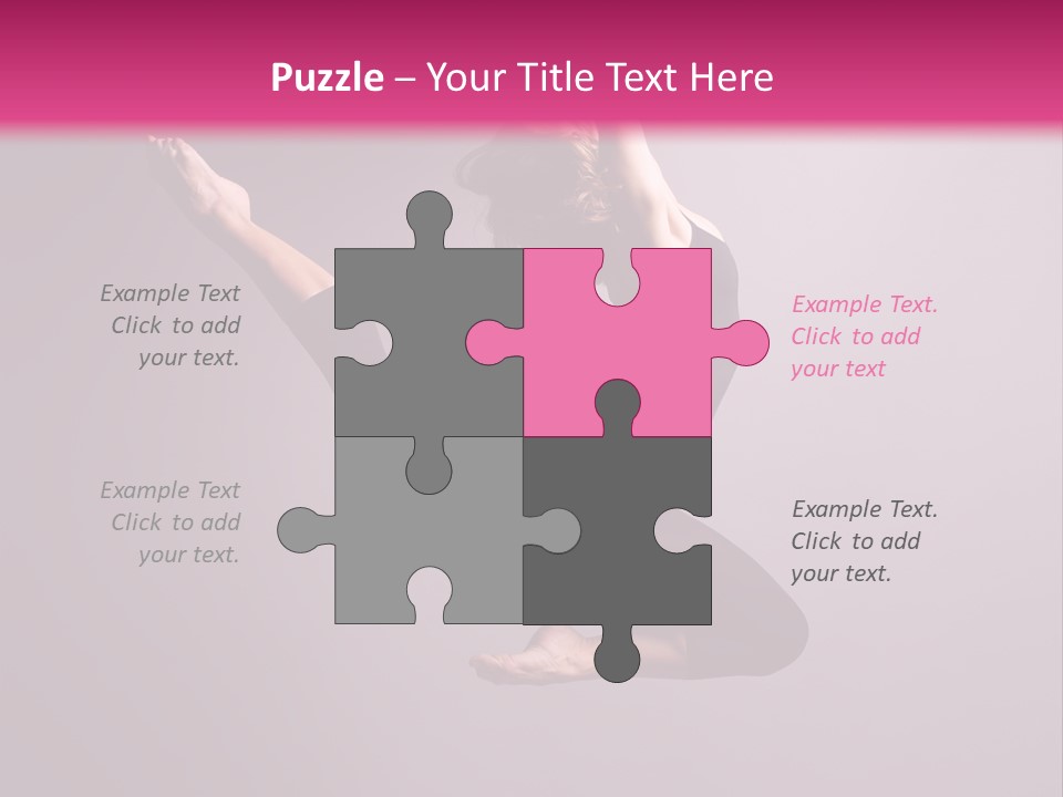 Gymnastic Performance Dancer PowerPoint Template