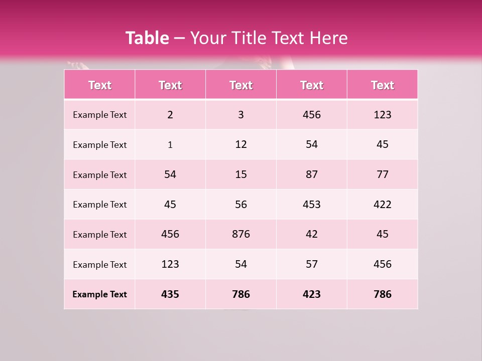 Gymnastic Performance Dancer PowerPoint Template