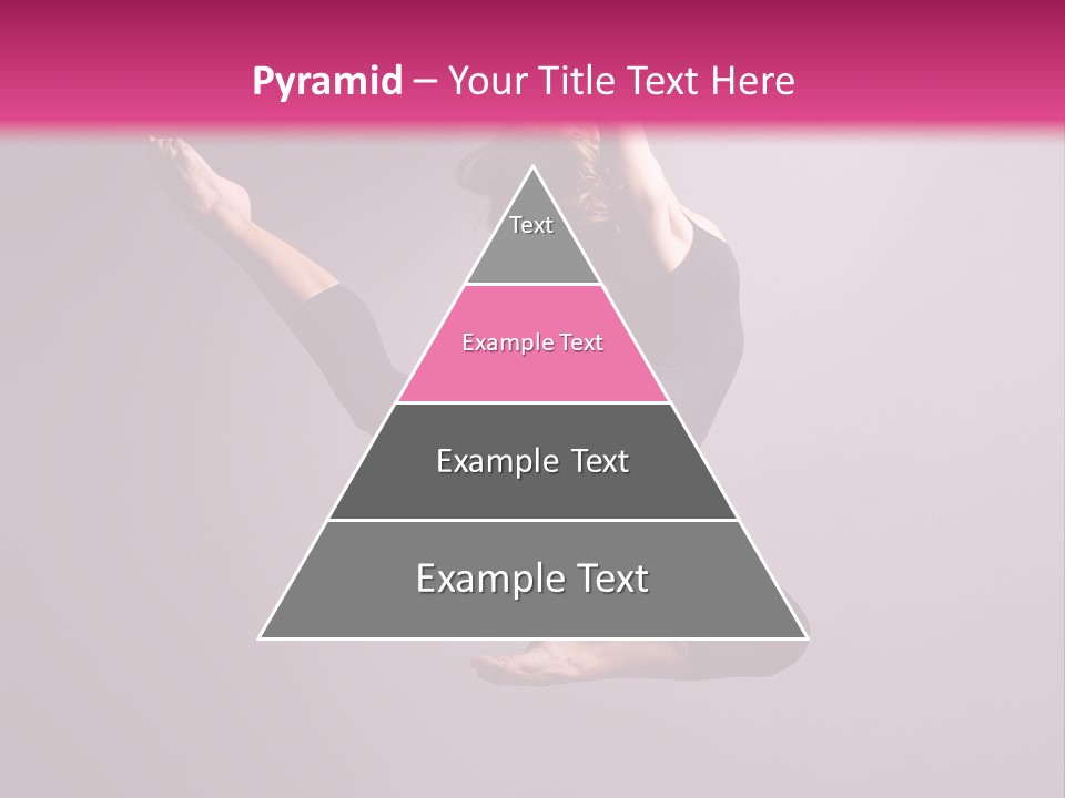 Gymnastic Performance Dancer PowerPoint Template