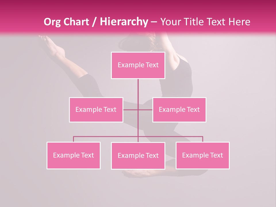 Gymnastic Performance Dancer PowerPoint Template